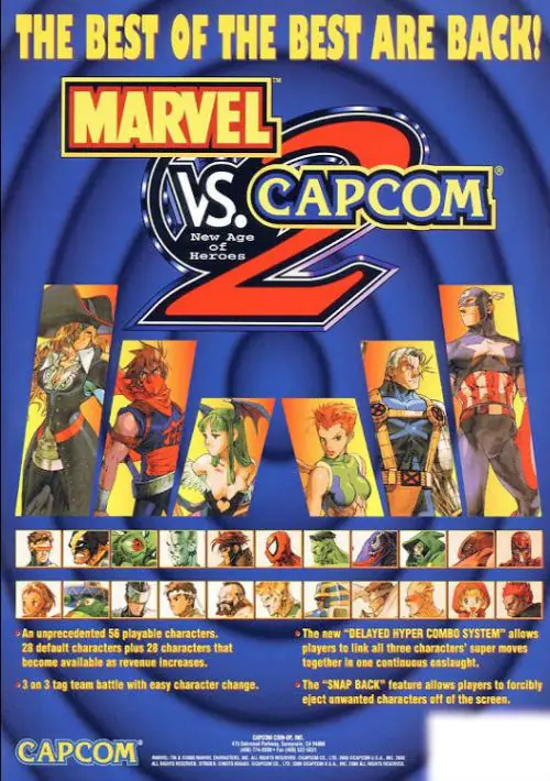 Marvel vs. Capcom 2 ROM